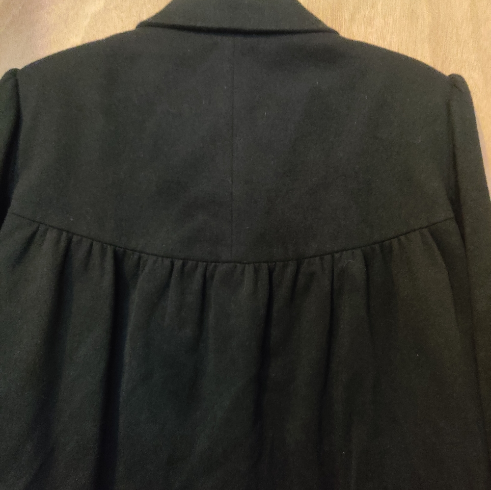 Wool Blend Button Front Jacket - Picture 7 of 10